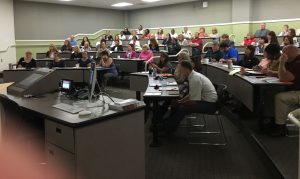 students in classroom