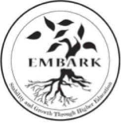 Embark logo: Stability and Growth through Higher Education