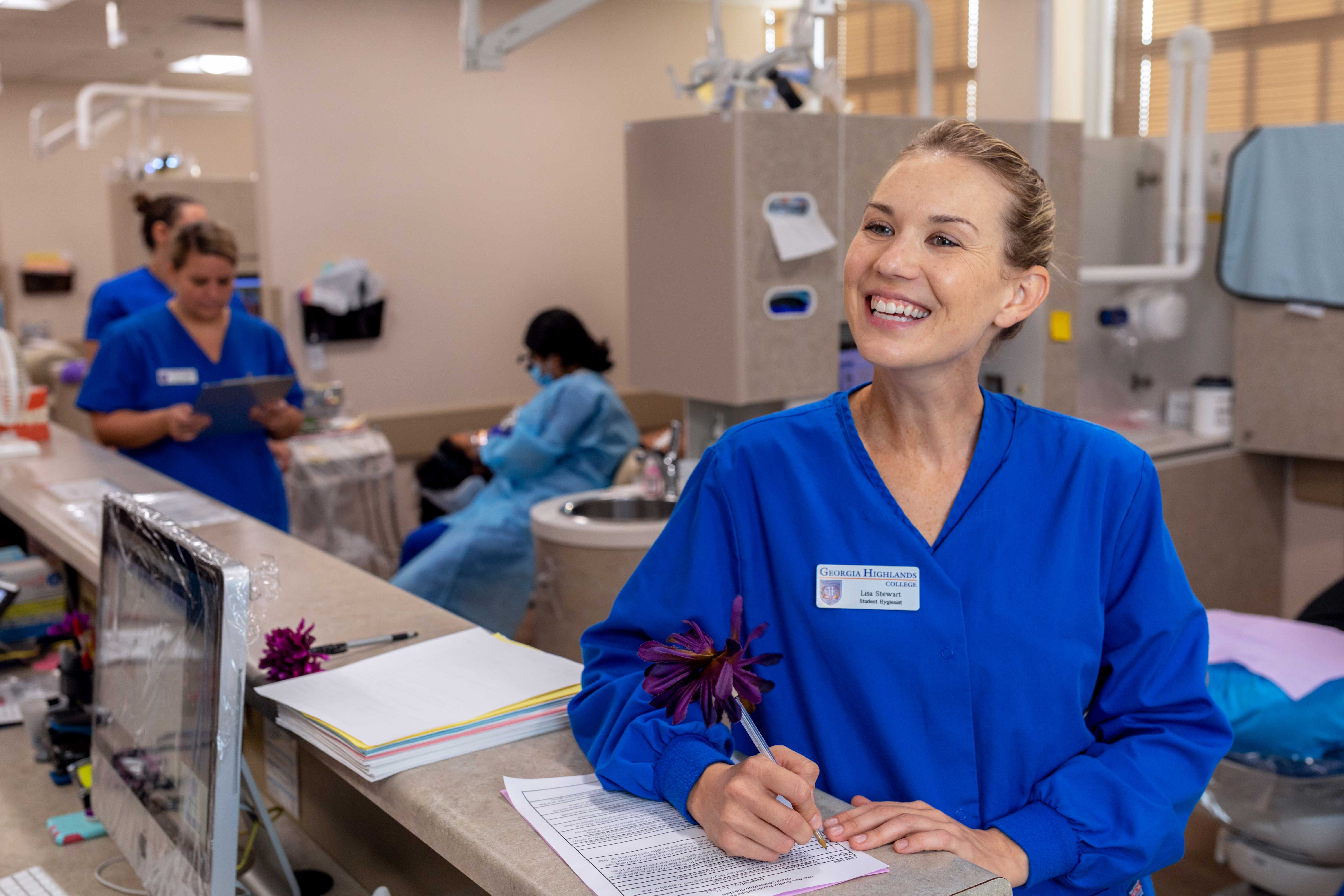 dental hygiene students