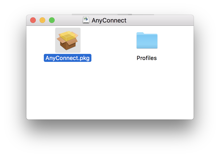 launch the file named anyconnect-macosx-XXXXXX.