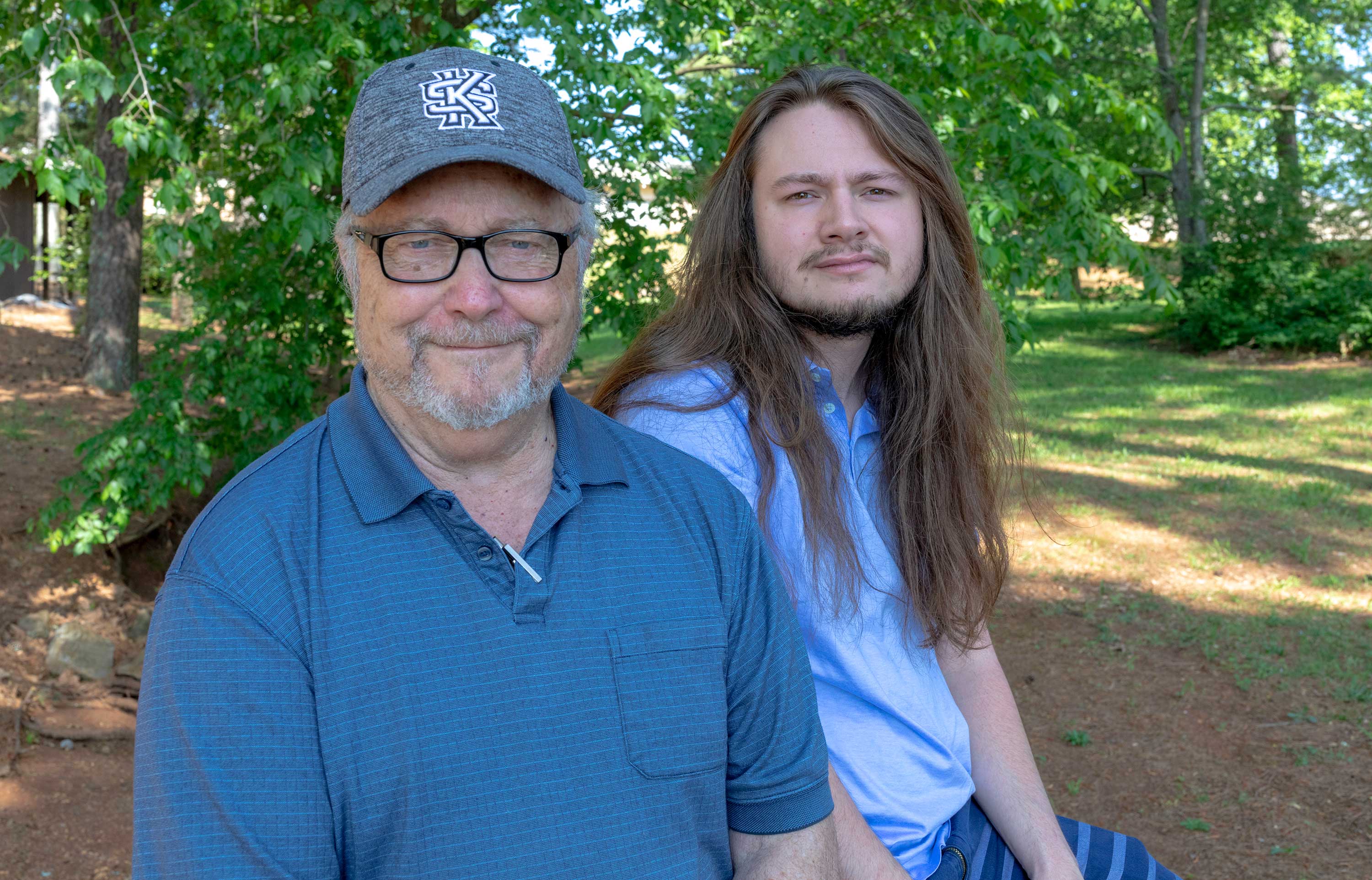 grandfather and grandson